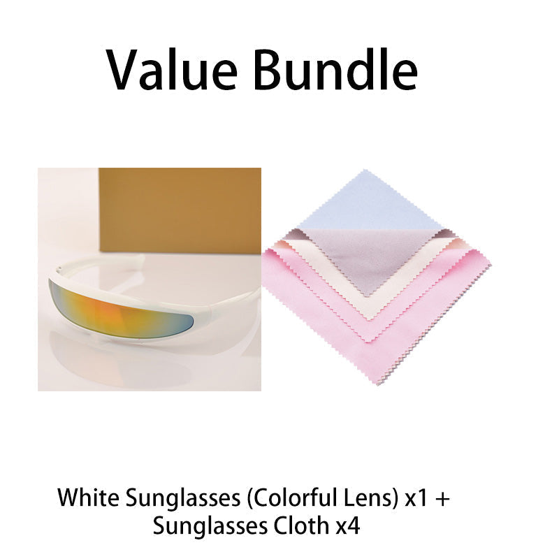 🕶️50% DE RÉDUCTION😎Lunettes de Soleil Légères et Futuristes avec Écran Protecteur – Confort Ultime, Protection UV 400 & Design Unique✨
