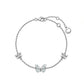 Pendentif Papillon Lumineux Rechargeable – Brille dans le Noir, Collier & Bracelet Inclus, Cadeau Romantique