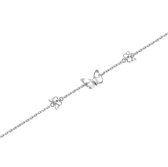 Pendentif Papillon Lumineux Rechargeable – Brille dans le Noir, Collier & Bracelet Inclus, Cadeau Romantique