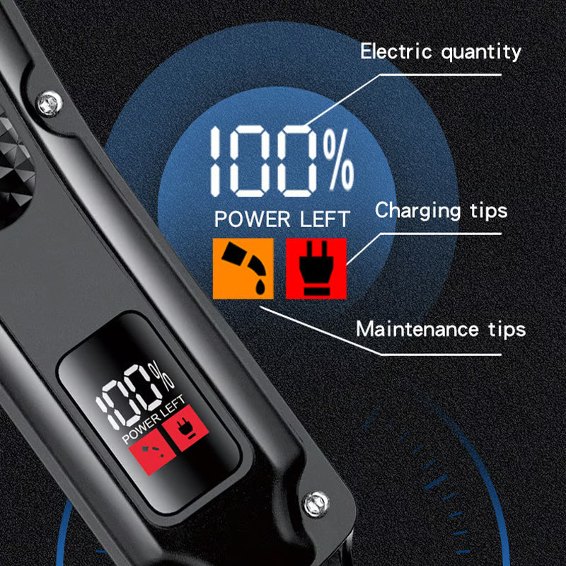 ✂️ 50% DE RÉDUCTION ! ⏰ Tondeuse Électrique – Lames Auto-Affûtantes, Faible Bruit & Écran Intelligent – Moteur Sans Balais 1500 mAh – Coupe Précise pour le Jardin ou l’Entretien des Espaces Verts 🌿