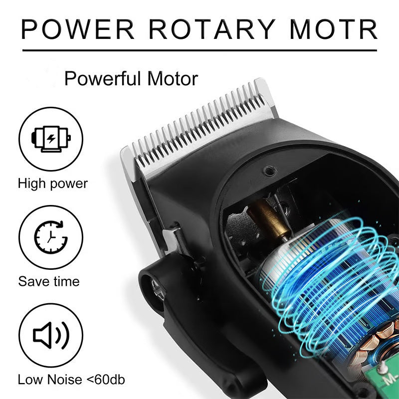 ✂️ 50% DE RÉDUCTION ! ⏰ Tondeuse Électrique – Lames Auto-Affûtantes, Faible Bruit & Écran Intelligent – Moteur Sans Balais 1500 mAh – Coupe Précise pour le Jardin ou l’Entretien des Espaces Verts 🌿