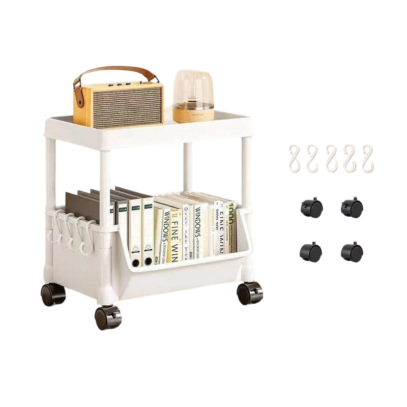 🧴🧹 Chariot de rangement à roulettes multi-niveaux – 2/3/4/5 étages au choix, fentes étroites, glissez-le entre le frigo et le mur pour un gain de place maximal 🏠📏