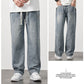 💎Jeans Droits Amples pour Hommes – Coupe Décontractée, Tissu Respirant & Style Polyvalent👖