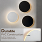 💡PROMO -50% !🌟Applique Murale LED Ronde Moderne – Commande Tactile, Éclairage RGB Réglable & Design Élégant