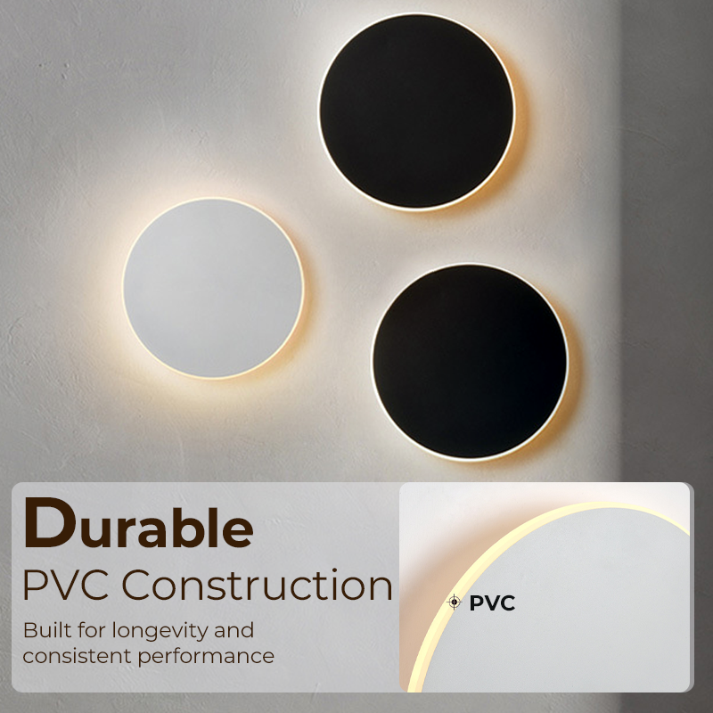 💡PROMO -50% !🌟Applique Murale LED Ronde Moderne – Commande Tactile, Éclairage RGB Réglable & Design Élégant