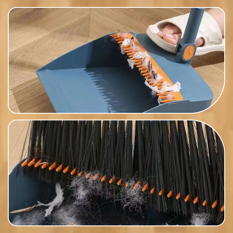✨Ensemble pelle et balayette avec brosse pivotante à 180°