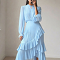 🌸Légère & Élégante | Robe Midi à Encolure Keyhole | -50% Style 2026💨