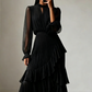 🌸Légère & Élégante | Robe Midi à Encolure Keyhole | -50% Style 2026💨