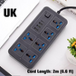 📢📢40% DE RÉDUCTION !! ⏰ Multiprise avec Longue Rallonge – PP & Cuivre – USB & Protection Surtension for Bureau & Maison