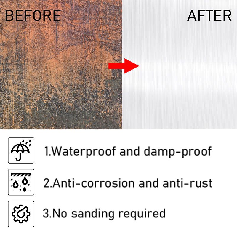 💎50 % DE RÉDUCTION💎Produit multifonctionnel pour éliminer et convertir la rouille sur le métal – Élimine la rouille, scelle le métal et prépare la surface pour la peinture🛠️🛡️