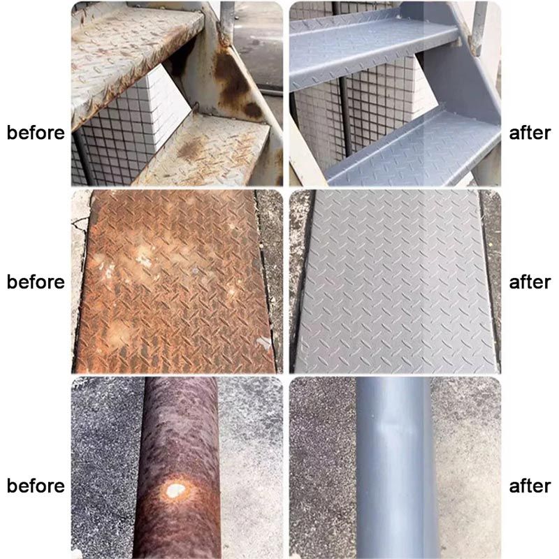 💎50 % DE RÉDUCTION💎Produit multifonctionnel pour éliminer et convertir la rouille sur le métal – Élimine la rouille, scelle le métal et prépare la surface pour la peinture🛠️🛡️