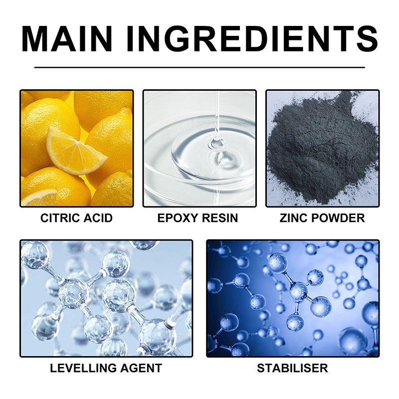 💎50 % DE RÉDUCTION💎Produit multifonctionnel pour éliminer et convertir la rouille sur le métal – Élimine la rouille, scelle le métal et prépare la surface pour la peinture🛠️🛡️