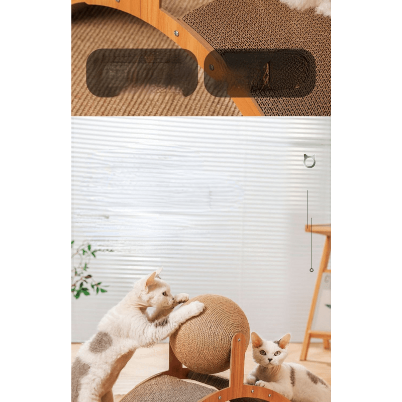 🎉 2026 Soldes — Plus de 30 700 Vendu!😻 Boule à gratter naturelle en sisal