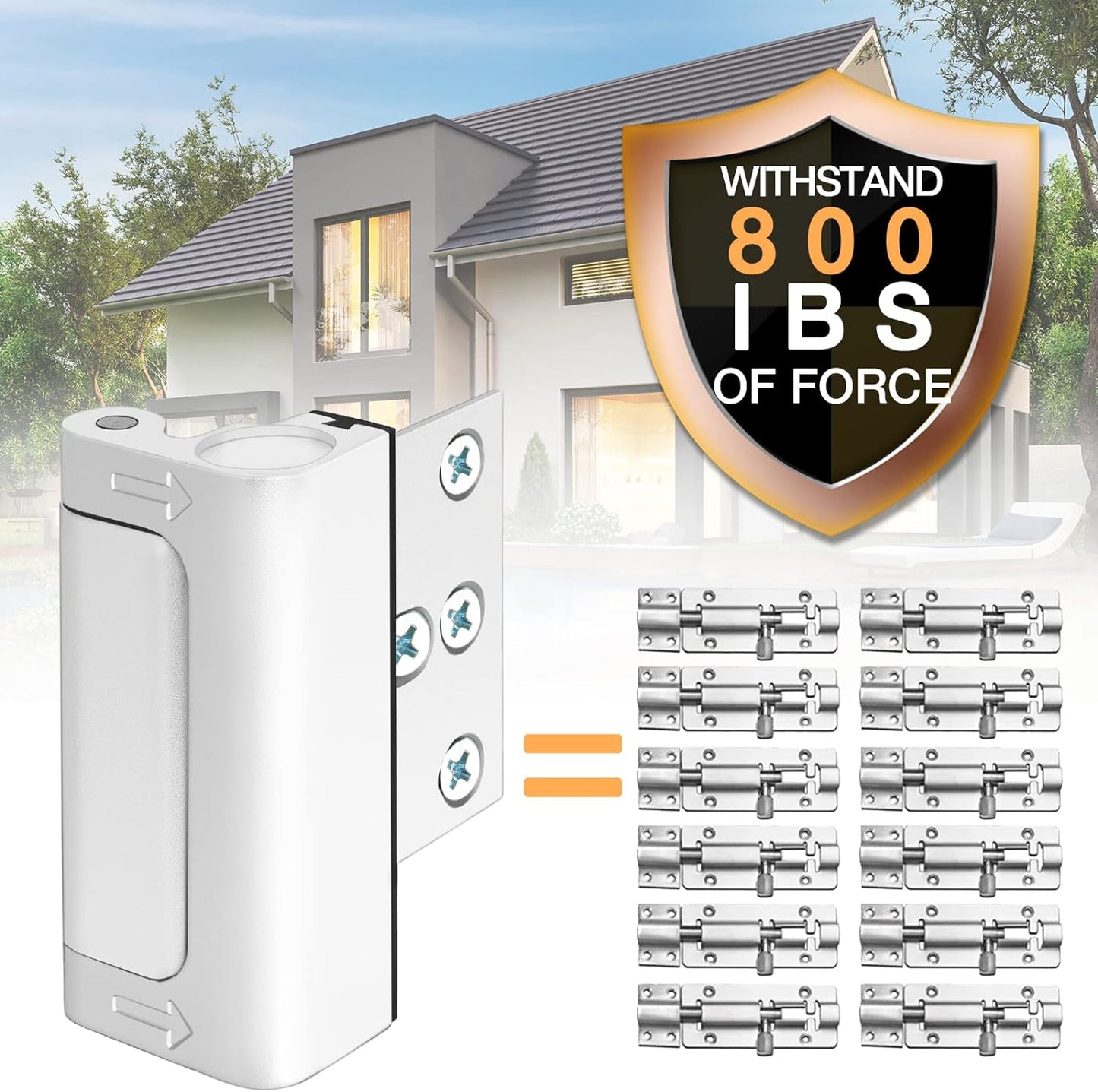 ⚡Protection Instantanée | Renfort de Porte Sécurisé🔧🚪