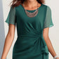 Robe Unie Élégante et Tendance