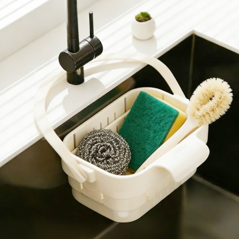 Panier de crépine d'évier pliable suspendu au robinet