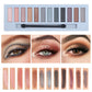 Palette d'Ombres à Paupières 12 Couleurs Vibrantes