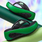 Tongs souples à plateforme bicolores pour femmes, été