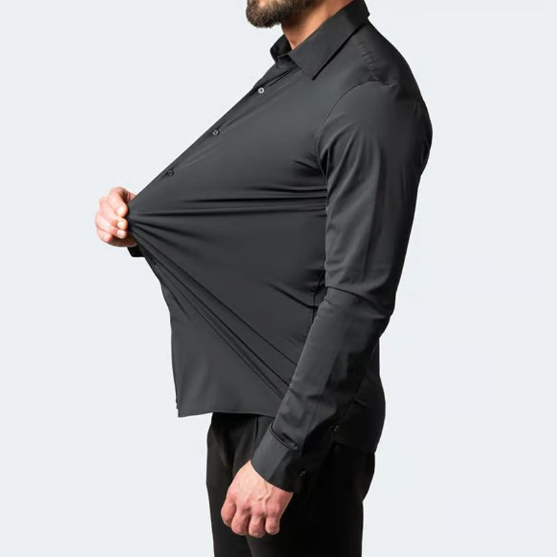 Chemise pour homme très extensible et infroissable
