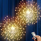 🎆50 % DE RÉDUCTION💡Guirlande lumineuse LED en fil de cuivre effet feux d'artifice – Fil de cuivre flexible, lumière chaude et éclairage décoratif pour vos fêtes✨