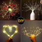 🎆50 % DE RÉDUCTION💡Guirlande lumineuse LED en fil de cuivre effet feux d'artifice – Fil de cuivre flexible, lumière chaude et éclairage décoratif pour vos fêtes✨