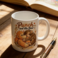Tasse en céramique de singe mignon "Punch and His Bear"