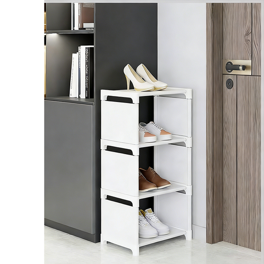 🎁Nouveauté -50%💥Porte-chaussures vertical pour entrée – Gain de place, cadre métallique robuste & montage facile 👟