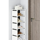 🎁Nouveauté -50%💥Porte-chaussures vertical pour entrée – Gain de place, cadre métallique robuste & montage facile 👟