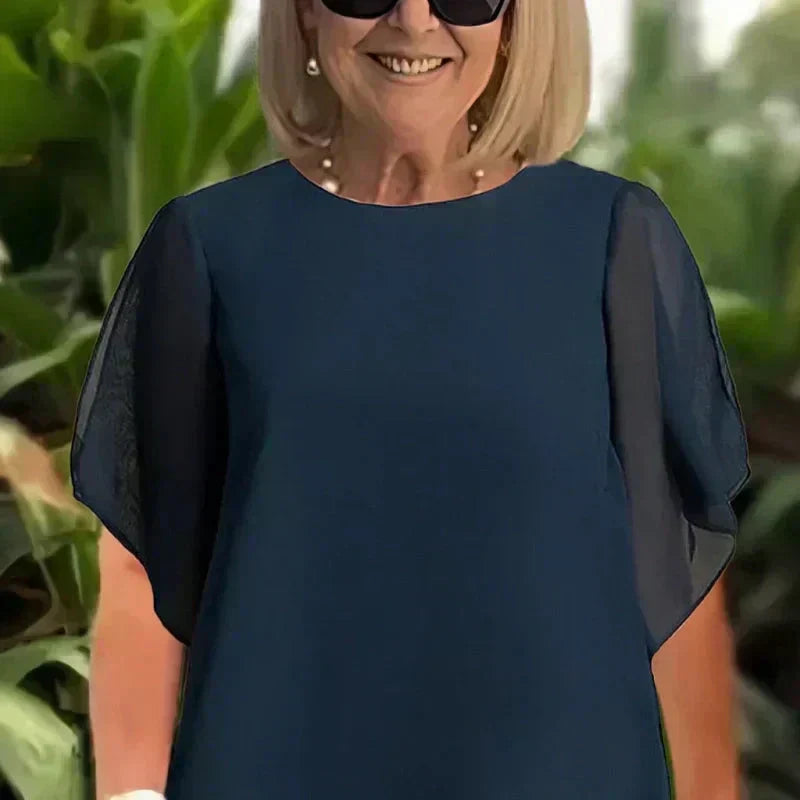 📢📢50 % DE RÉDUCTION !!⏰Top Asymétrique & Pantalon Large – La Tendance qui Allonge la Silhouette 🌸👗