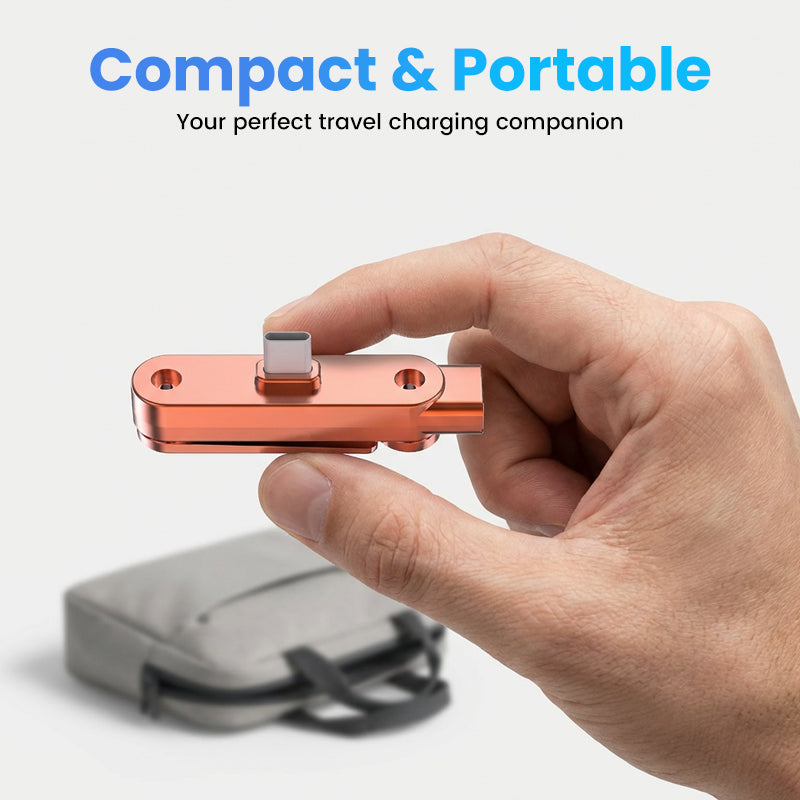 💎 50% DE RÉDUCTION ! 💎 Adaptateur de Charge Rapide 240W avec Support Téléphone Pliable à 360° – Compatible USB-C, Compact & Multifonction 🔌📱