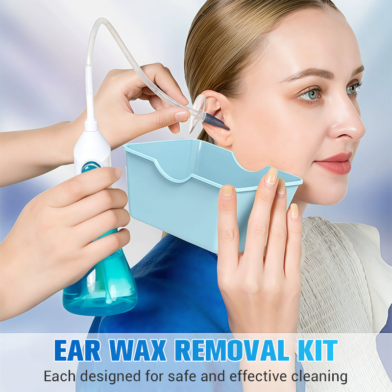 💎 50% DE RÉDUCTION ! 💎 Système Manuel d’Irrigation Auriculaire – Nettoyage en Douceur, 5 Jets & Embouts Sécurisés 🧼👂