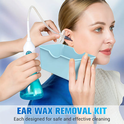💎 50% DE RÉDUCTION ! 💎 Système Manuel d’Irrigation Auriculaire – Nettoyage en Douceur, 5 Jets & Embouts Sécurisés 🧼👂