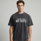 💎 50% DE RÉDUCTION ! 💎 T-shirt Homme « Laisse-moi demander à ma femme » – Humour Marié, Coton Doux & Coupe Athlétique 👕❤️