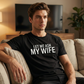 💎 50% DE RÉDUCTION ! 💎 T-shirt Homme « Laisse-moi demander à ma femme » – Humour Marié, Coton Doux & Coupe Athlétique 👕❤️