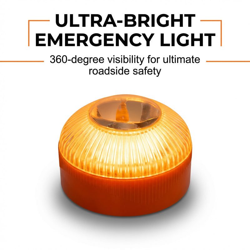 Lampe d'avertissement d'urgence LED magnétique