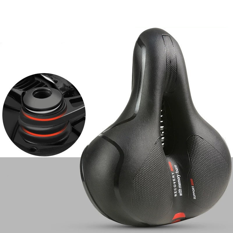 Selle de Vélo Ergonomique et Respirante avec Mousse à Mémoire de Forme