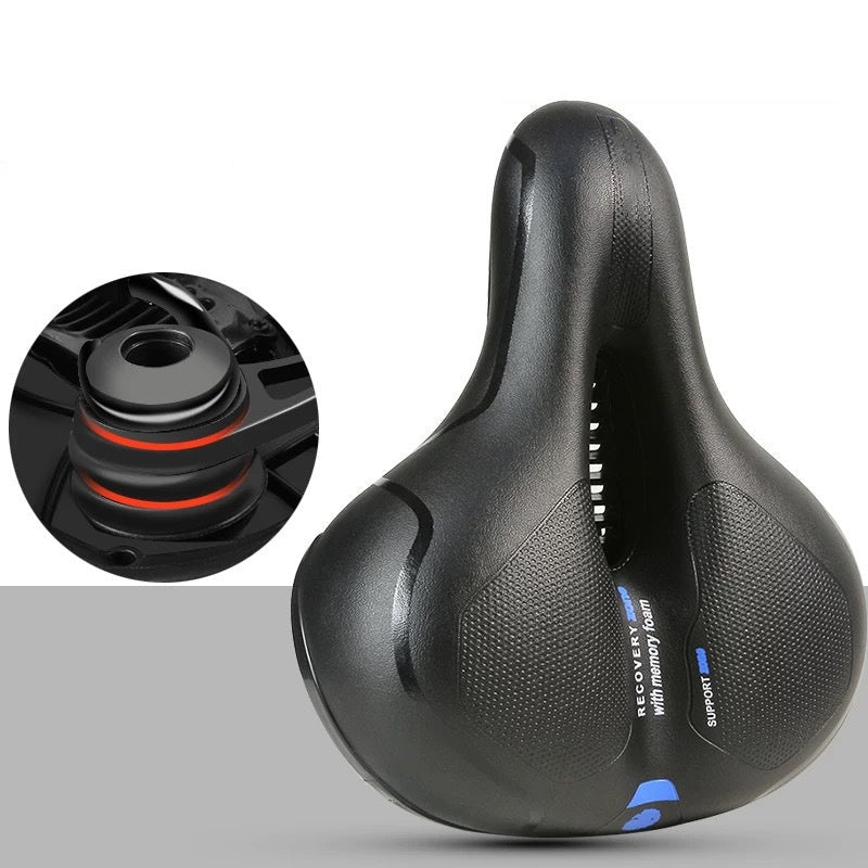 Selle de Vélo Ergonomique et Respirante avec Mousse à Mémoire de Forme