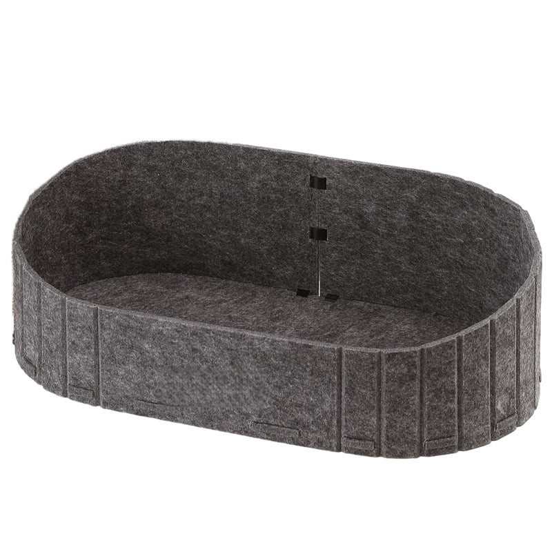 Lit pour Chat Multifonction en Feutre avec Tapis Griffoir