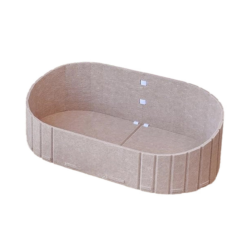 Lit pour Chat Multifonction en Feutre avec Tapis Griffoir