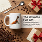 Mug en céramique singe amusant – Cadeau humoristique