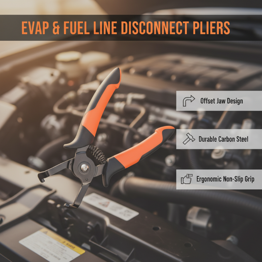 Pinces de déconnexion EVAP et de ligne de carburant