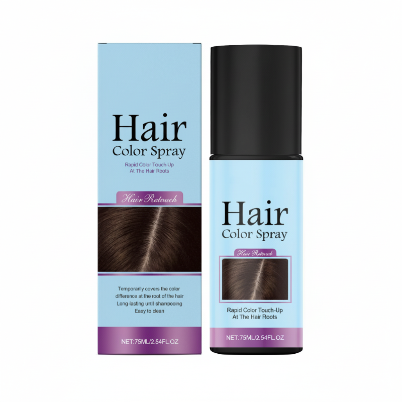 💎 50% DE RÉDUCTION ! 💎 Spray Retouche Racines Temporaire – Couverture Instantanée, Formule Douce à Base de Plantes & Fini Naturel 🌿💇‍♀️