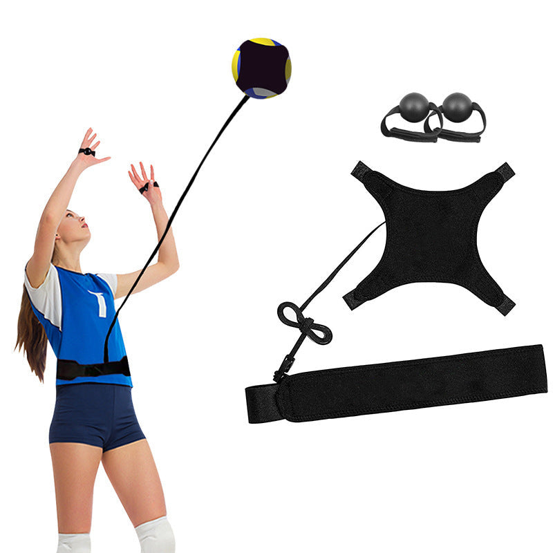 🏐 -50 % ! ✨ Aide à l'entraînement de volleyball avec cordon élastique – Pratiquez les services et les attaques seul à la maison