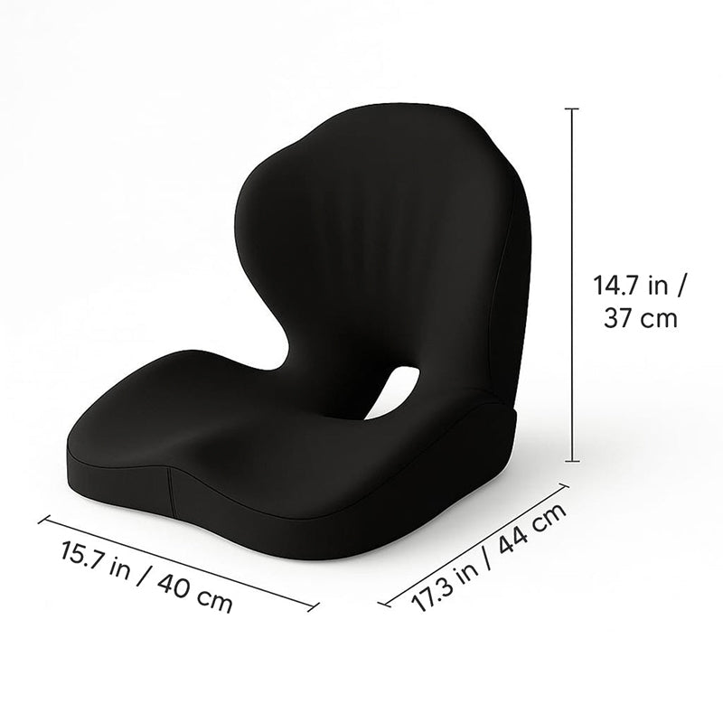 💺 50% de Réduction 🌿 Coussin de Siège Ergonomique 2026 – Soutien Lombaire Optimal, Mousse à Mémoire de Forme & Confort Bureau/Voiture 🧘‍♂️