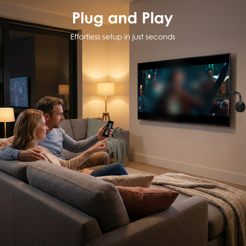 Dongle d’affichage HDMI sans fil 4K