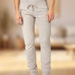 🛒Pantalon de Jogging 3/4 Taille Haute - Coupe Ajustée avec Cordon de Serrage & Poches
