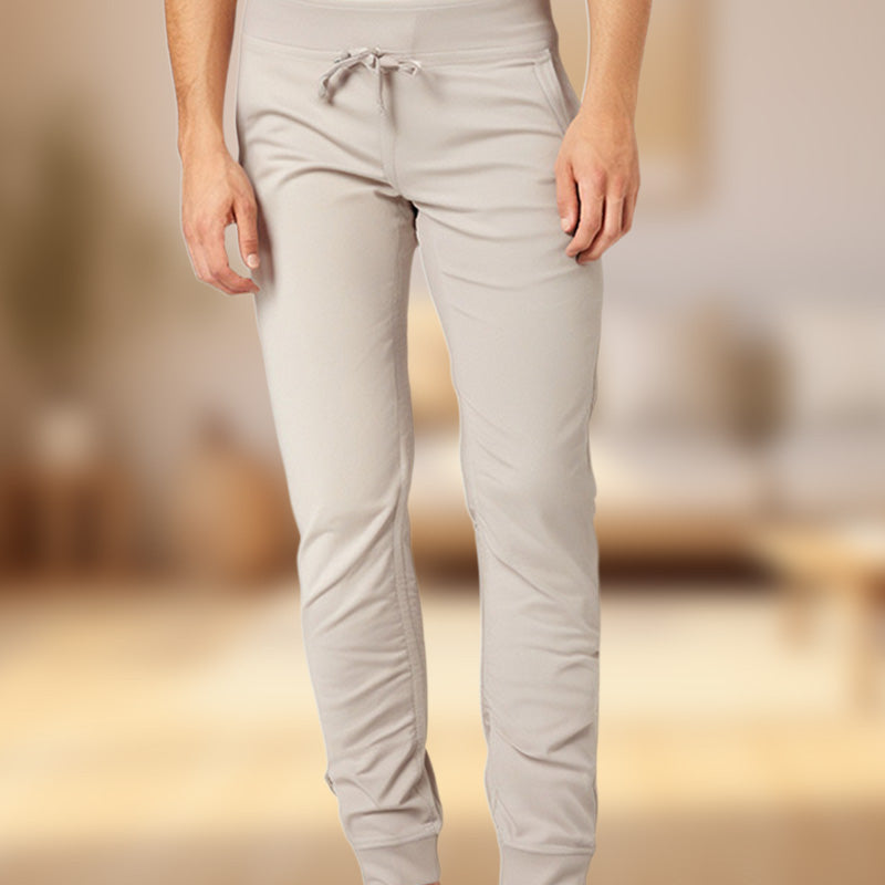 🛒Pantalon de Jogging 3/4 Taille Haute - Coupe Ajustée avec Cordon de Serrage & Poches