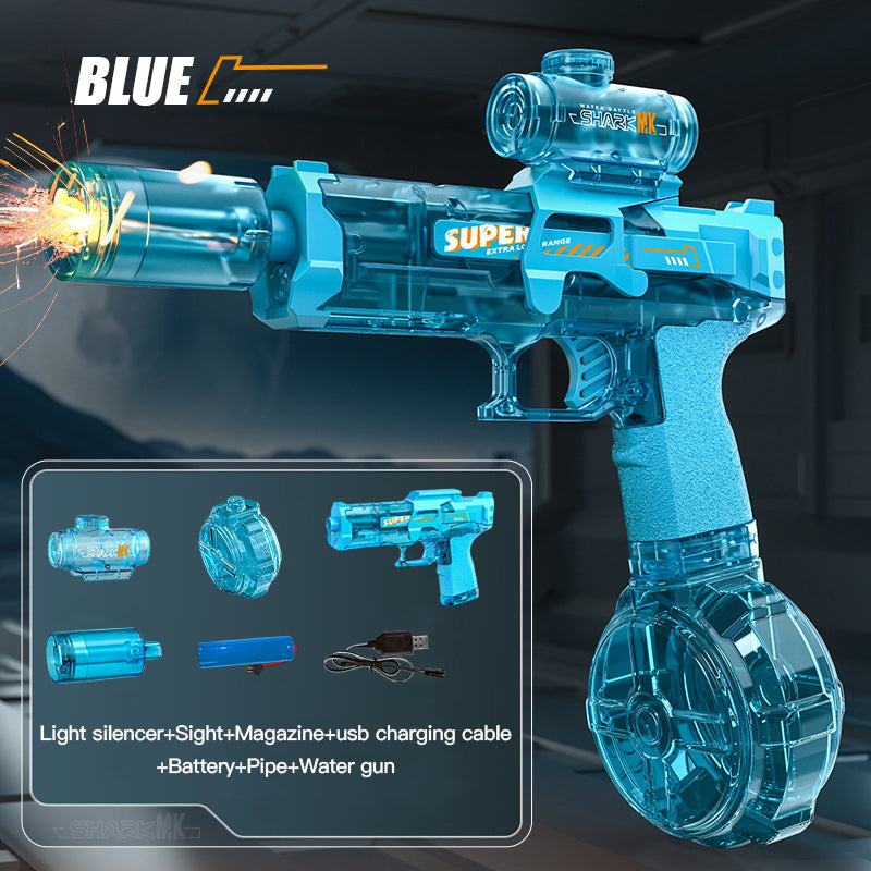 💎50% SUR LE PISTOLET À EAU ! 💎 Portée 10M, Réservoir 434cc & Double Batterie pour des Batailles d'Eau Épiques
