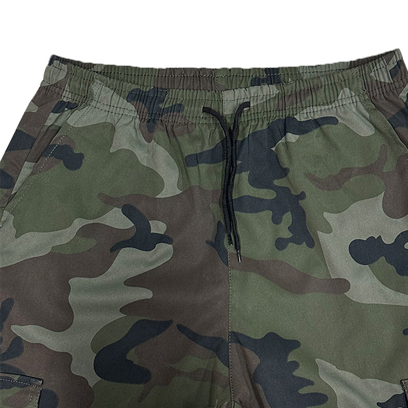 Short cargo camouflage pour homme