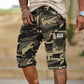 Short cargo camouflage pour homme
